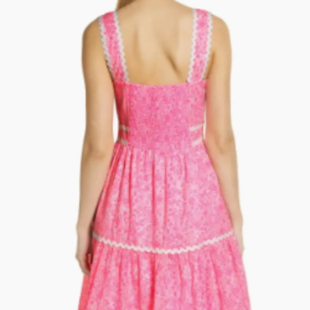 Lilly Pulitzer Pink Shandy Invest A Gator Midi Dress - Picture 2 of 7